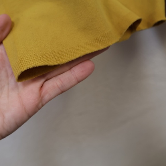 Free People Blaze It Crossover Bike Shorts in Tumeric Yellow Gold - Picture 3 of 5